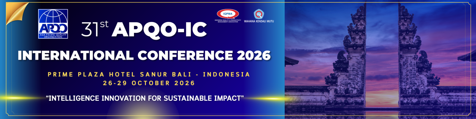 31st APQO International Conference 2026